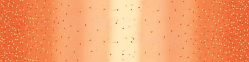 Tangerine - Ombre Confetti - Half Yard - 10807-311