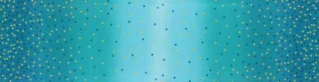 [PREORDER] Turquoise - BEST Ombre Confetti - Half Yard - 10807-209