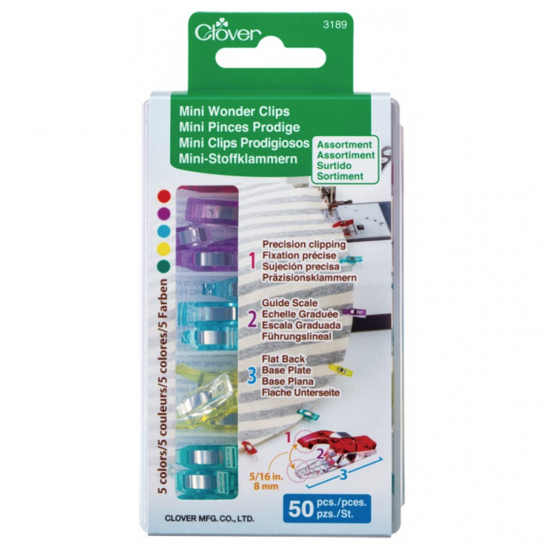 Mini Wonder Clips - pack of 50