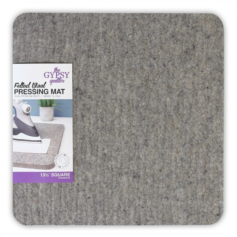 Premium Gray Wool Large 14x24 Pressing Mat - 735272030331 Quilt in a Day /  Quilting Notions