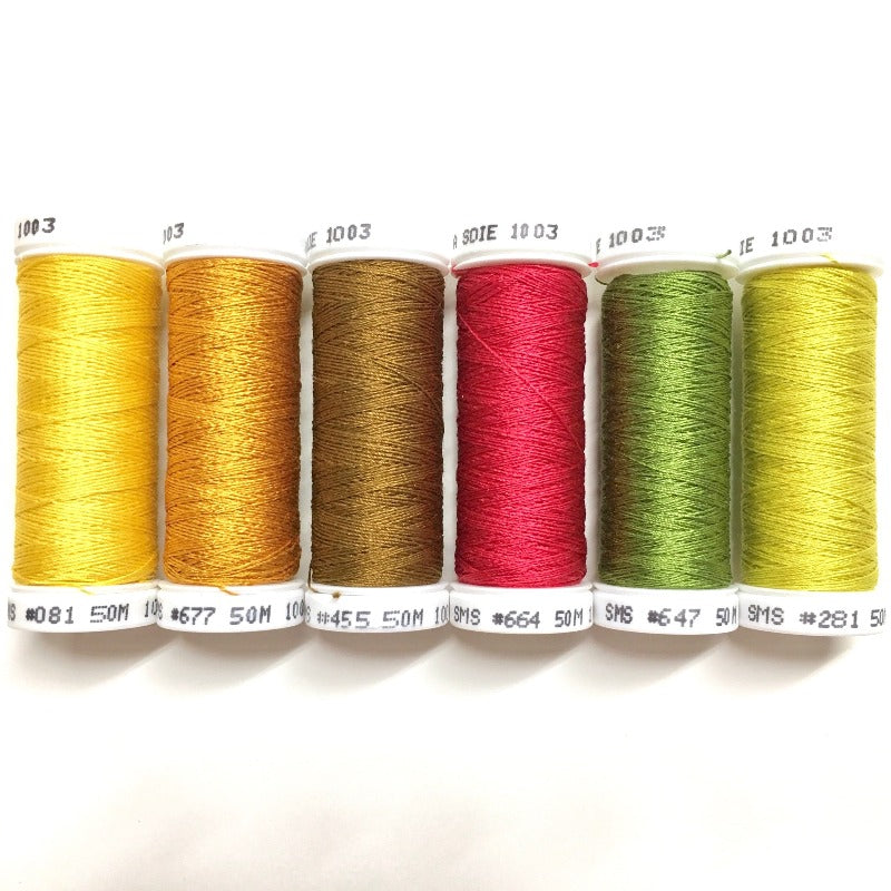Yellow Sunflower - Soie 100/3 Thread Collection